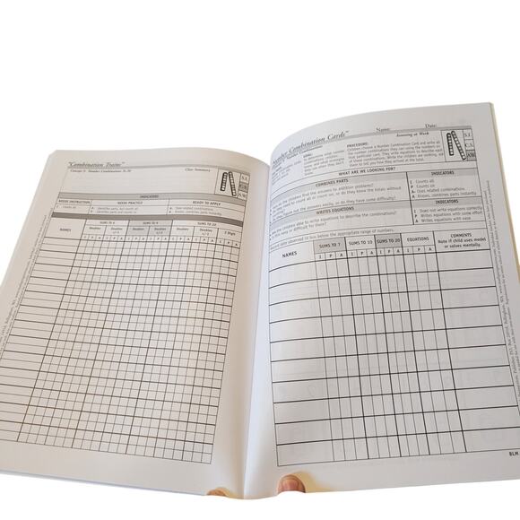 Combination Train Book 5 Kathy Richardson 44 Student Form Assessing Math Concept - Picture 8 of 12